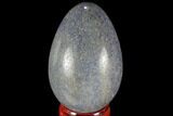 Polished Lazurite Egg - Madagascar #98665-1
